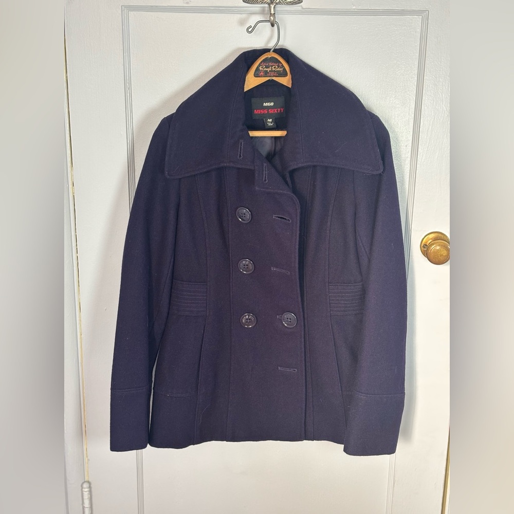 Miss Sixty M60 Y2K Purple Peacoat